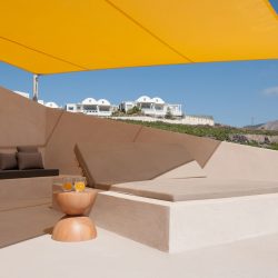 Albus Villas in Pyrgos of Santorini island designed Kapsimalis Architects